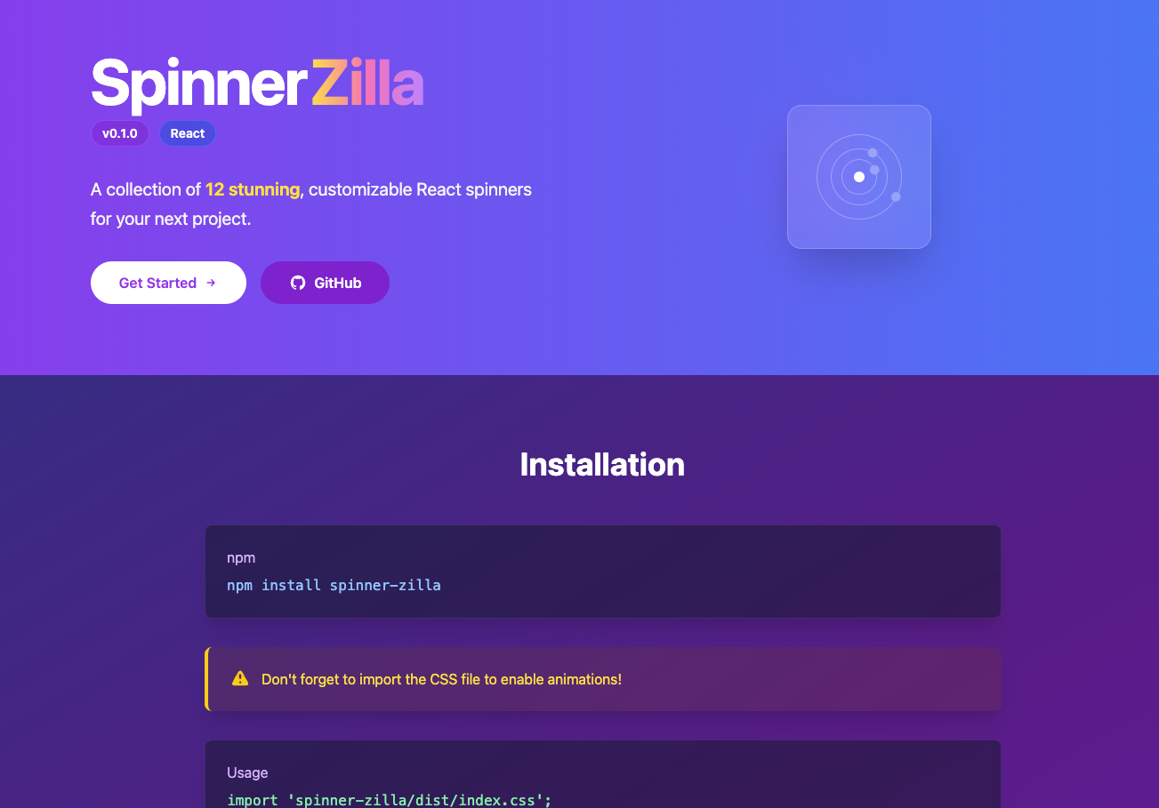 Spinner-Zilla screenshot